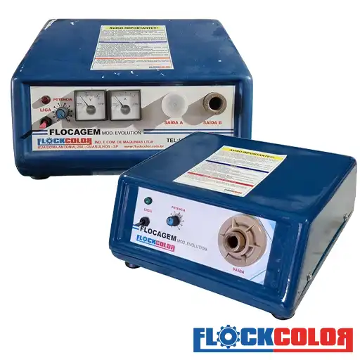 Equipamento para fazer peça com acabamento de veludo