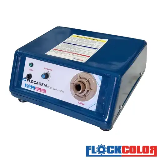 Máquina de flocagem veludo