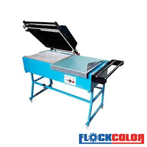 Máquina para encolher plástico na embalagem